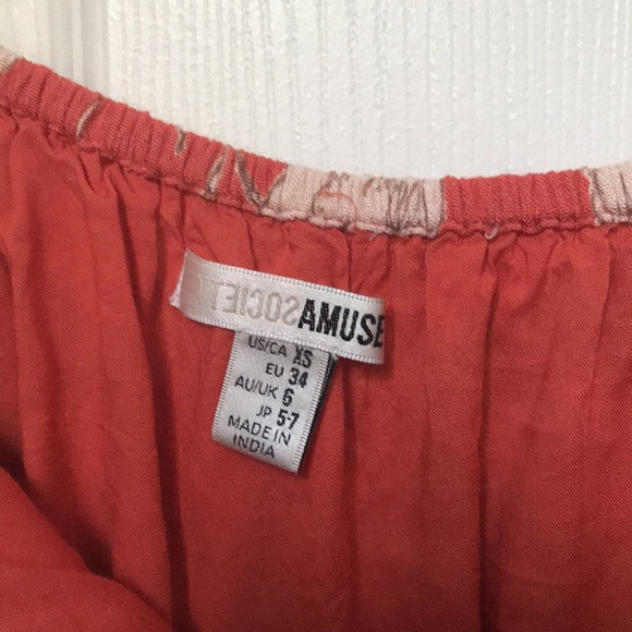 Amuse society floral romper - Picture 4 of 4